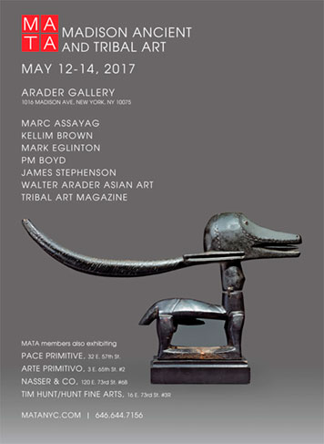 James Stephenson African Art Exhibits - Madison Ancient and Tribal Art 2017