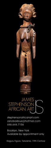 James Stephenson African Art in Tribal Art magazine
