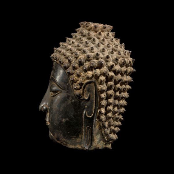 Bronze Buddha Head