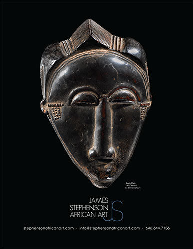 james stephenson african art tribal art magazine ad