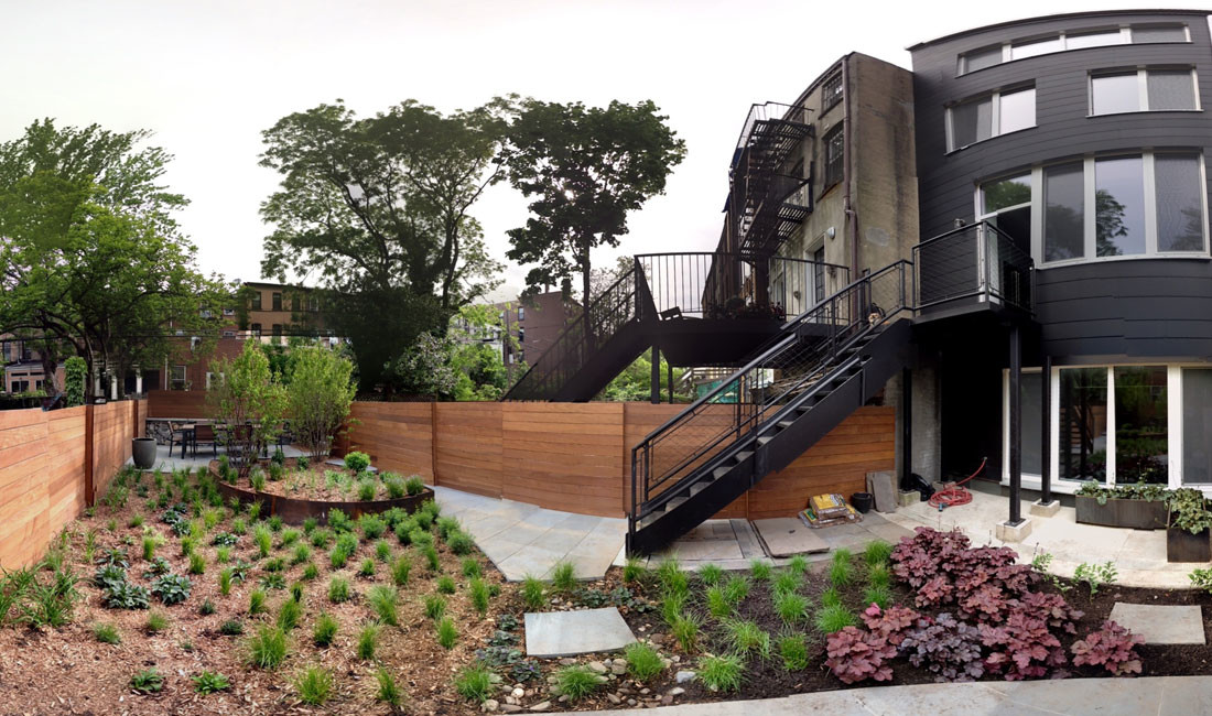 Park Place garden Brooklyn